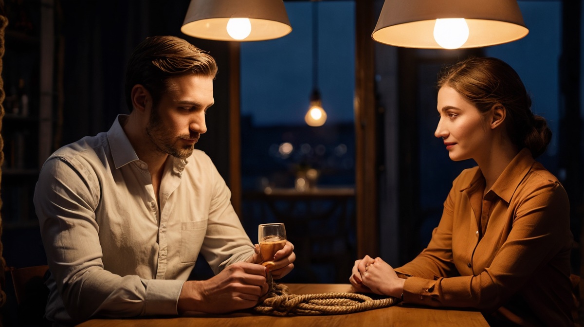 The evening in between