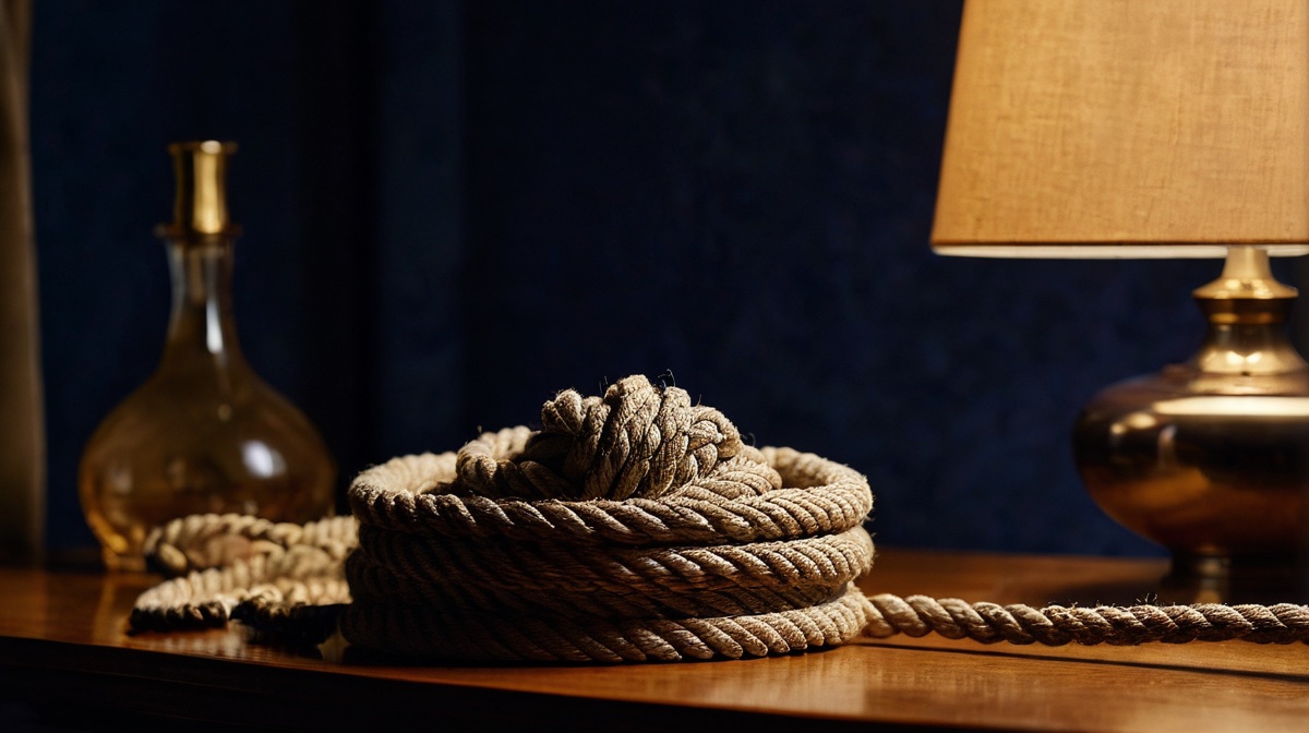 Rope used as a way of not having the conversation